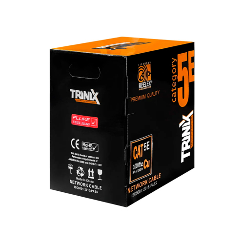 Кабель вита пара FTP CAT5E CU 0.51mm PVC Indoor Trinix 305m
