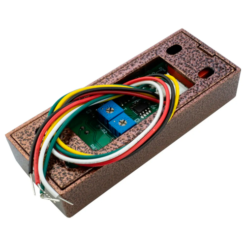 Кнопка выхода бесконтактная металлическая уличная накладная SEVEN K-7496ND bronze