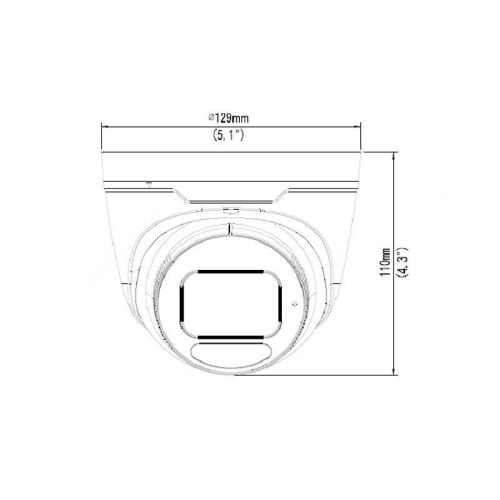 IP Камера UNV Prime III (IPC3638SE-ADZK-I0 8MP 2.8-12mm IR40m SD Hunter)