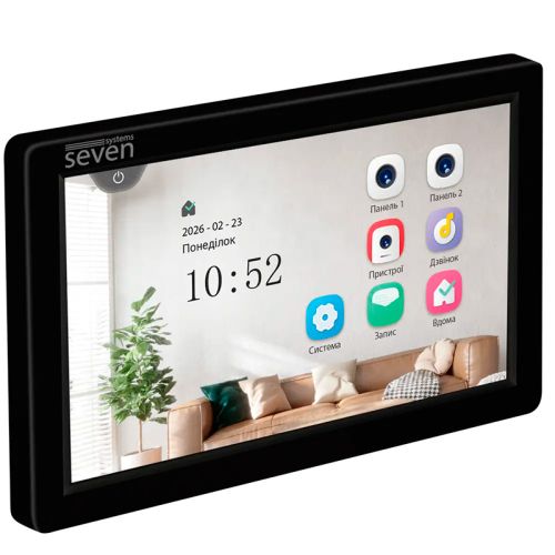 IP домофон SEVEN DP-7573 - IPS White