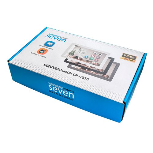 IP домофон SEVEN DP-7573 - IPS White