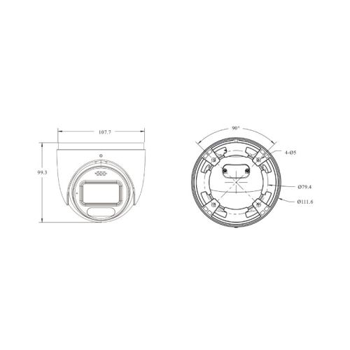 IP-відеокамера 6Mp TVT TD-9565S4-PA(D/AZ/PE/AW3) White f=2.8-12mm, ІЧ+LED-підсвічування, з мікрофоном ти динаміком