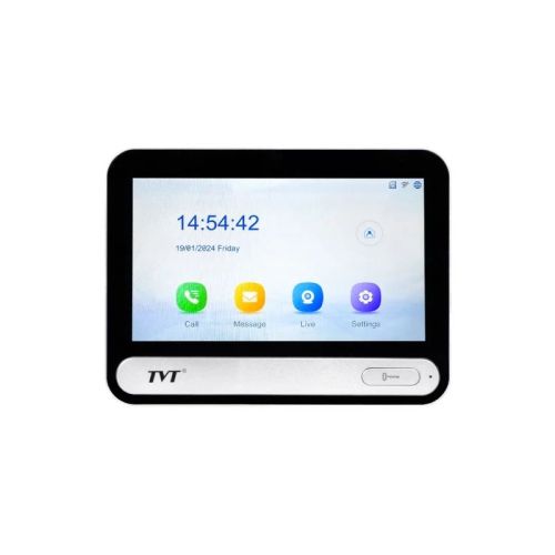IP-відеодомофон з WiFi 7" TVT TD-E2137-PE/TP/WF Black