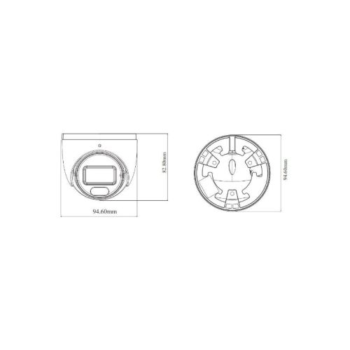 IP-видеокамера 2MP TVT TD-9524S4L-C(D/PE/AW1) Black f=2.8mm, ИК+LED-подсветка, с микрофоном