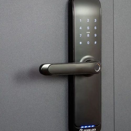 Розумний дверний біометричний замок SEVEN LOCK SL-7767BFW-T