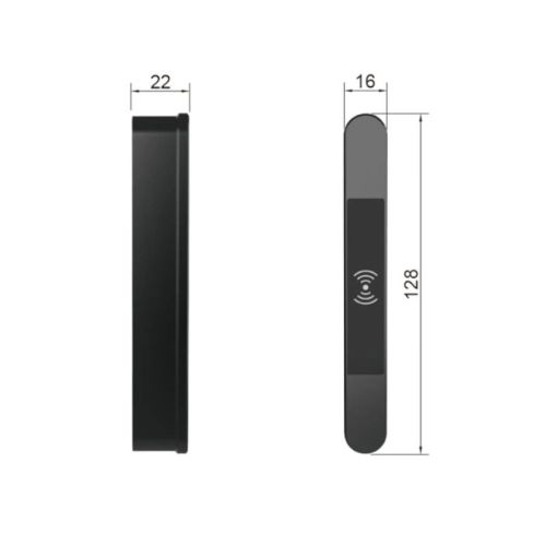 Меблевий RFID замок SEVEN LOCK R-16