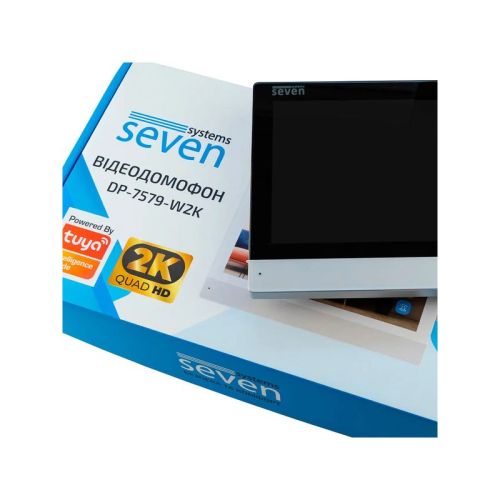 Видеодомофон 7 дюймов с Wi-Fi SEVEN DP-7579-W2K black