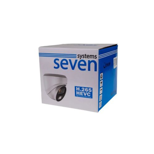 IP-відеокамера 2 Мп SEVEN IP-1002PA white 2,8 мм