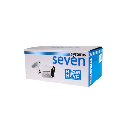 IP-відеокамера 5 Мп SEVEN IP-7225PA-DL white 2,8 мм з розумним подвійним підсвічуванням