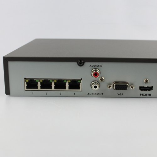IP відеореєстратор Hikvision DS-7604NI-E1/4P