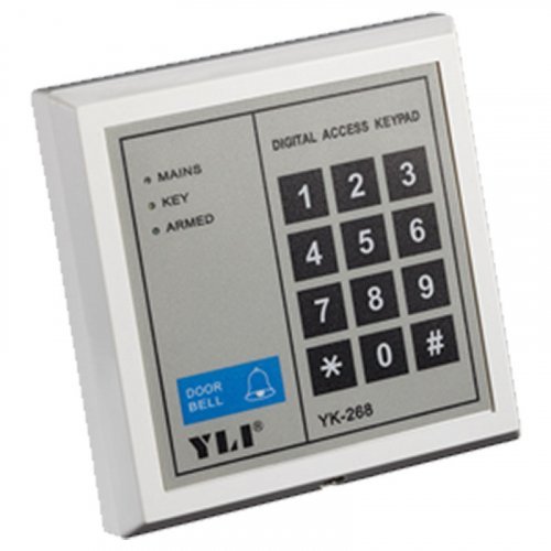 Кодовая клавиатура Yli Electronic YK-268 с сенсорными кнопками