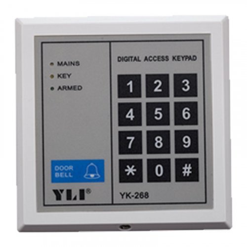 Кодова клавіатура Yli Electronic YK-268 із сенсорними кнопками