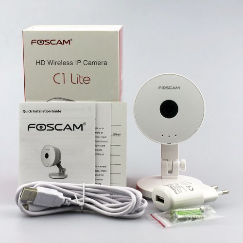 IP камера Foscam C1 Lite коробка комплект