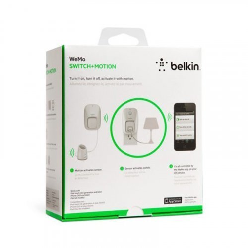 Комплект Belkin WeMo Switch + Motion (переключатель + датчик движения)