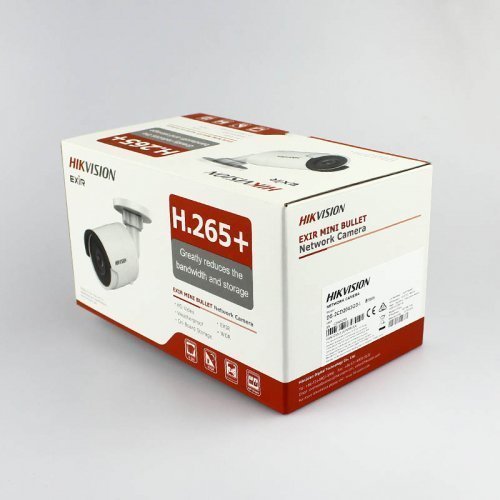 Зовнішня IP Камера із записом 4Мп Hikvision DS-2CD2043G0-I (8 мм)