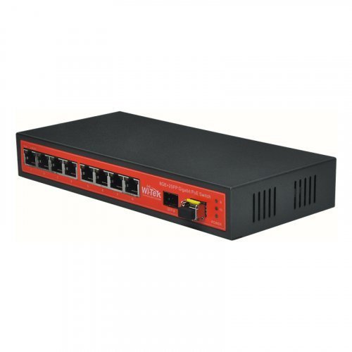 PoE коммутатор Wi-Tek WI-PS310GFR Reverse