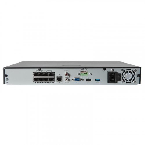 IP видеорегистратор Tecsar Lead NVR-L-8CH1H8POE-M1U