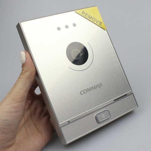 Аналоговая видеопанель для домофона Commax DRC-41M Silver