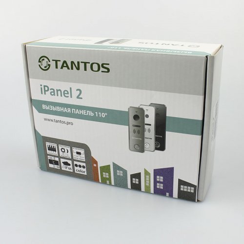 Антивандальная вызывная панель домофона Tantos iPanel 2 Black