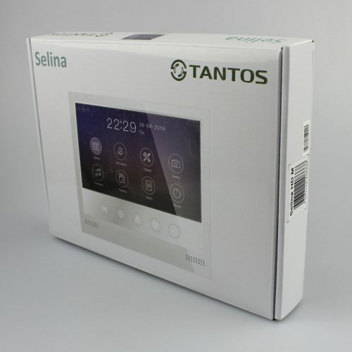 Відеодомофон із вбудованою пам'яттю та інтеркомом Tantos Selina HD-M 7"