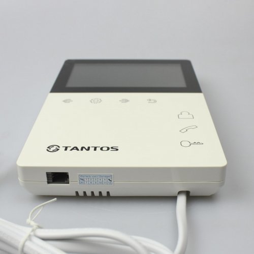 Видеодомофон сенсорными кнопками и интеркомом Tantos Elly