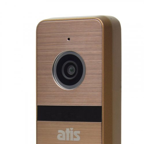 Антивандальна відеопанель для домофону Atis AT-400HD Gold