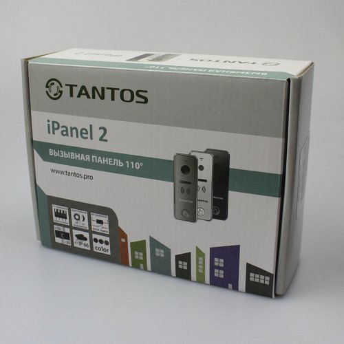 Антивандальна відеопанель для домофону Tantos iPanel 2 White