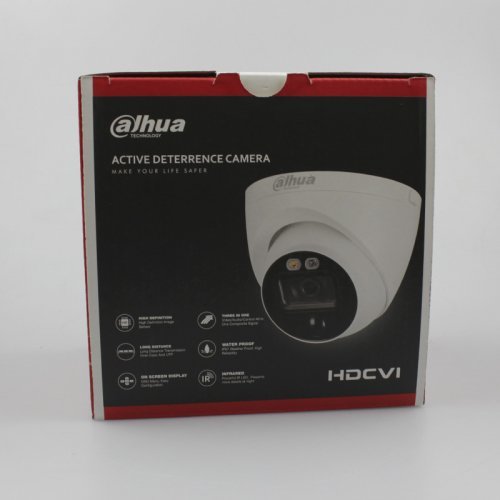 Купольная HDCVI Камера 5Мп Dahua DH-HAC-ME1500EP-LED (2.8 мм)
