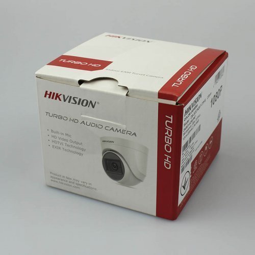 Купольная THD Камера с микрофоном 2Мп Hikvision DS-2CE76D0T-ITPFS (2.8 мм)