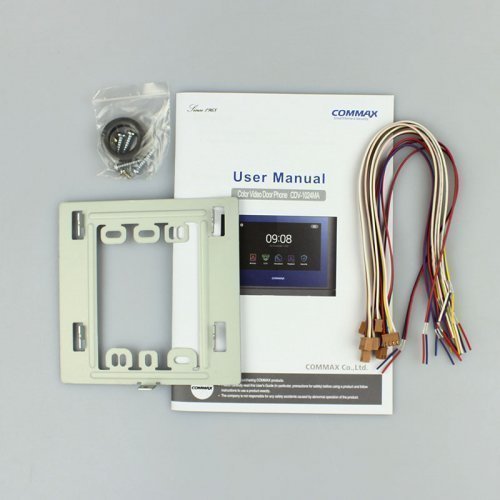 Видеодомофон Commax CDV-1024MA White сенсорный экран запись