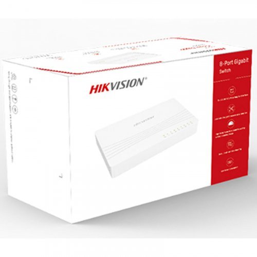 Коммутатор Hikvision DS-3E0508D-E 8-портовый