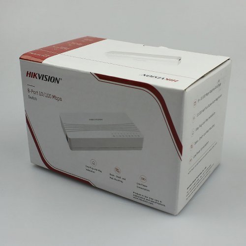 Комутатор Hikvision DS-3E0108D-E 8-портовий